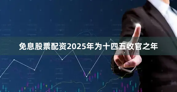 免息股票配资2025年为十四五收官之年