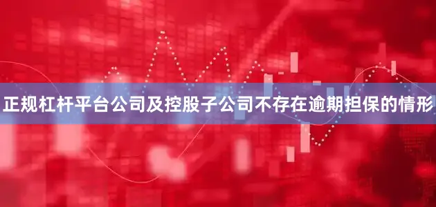 正规杠杆平台公司及控股子公司不存在逾期担保的情形