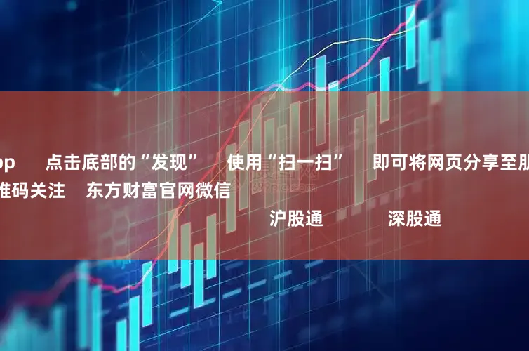 炒股配资app      点击底部的“发现”     使用“扫一扫”     即可将网页分享至朋友圈                            扫描二维码关注    东方财富官网微信                                                                        沪股通             深股通