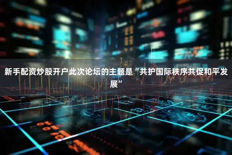 新手配资炒股开户此次论坛的主题是“共护国际秩序共促和平发展”